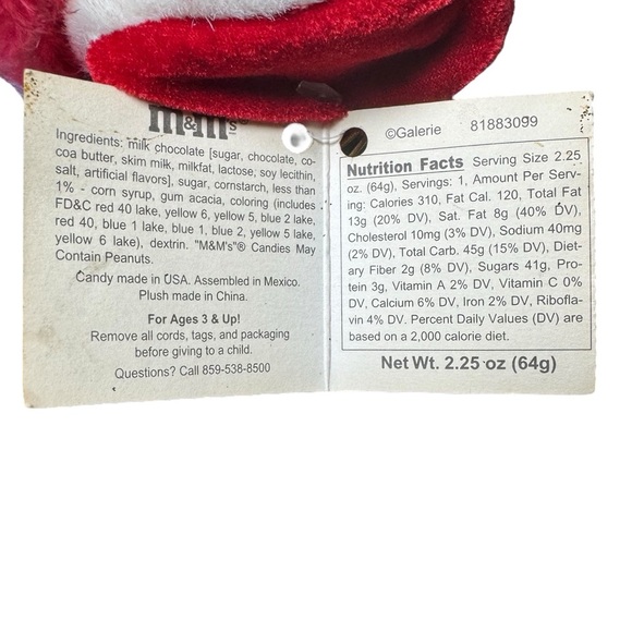 2002 Green M&M Ornament w Bag & Tags Mars Promo - Picture 3 of 16